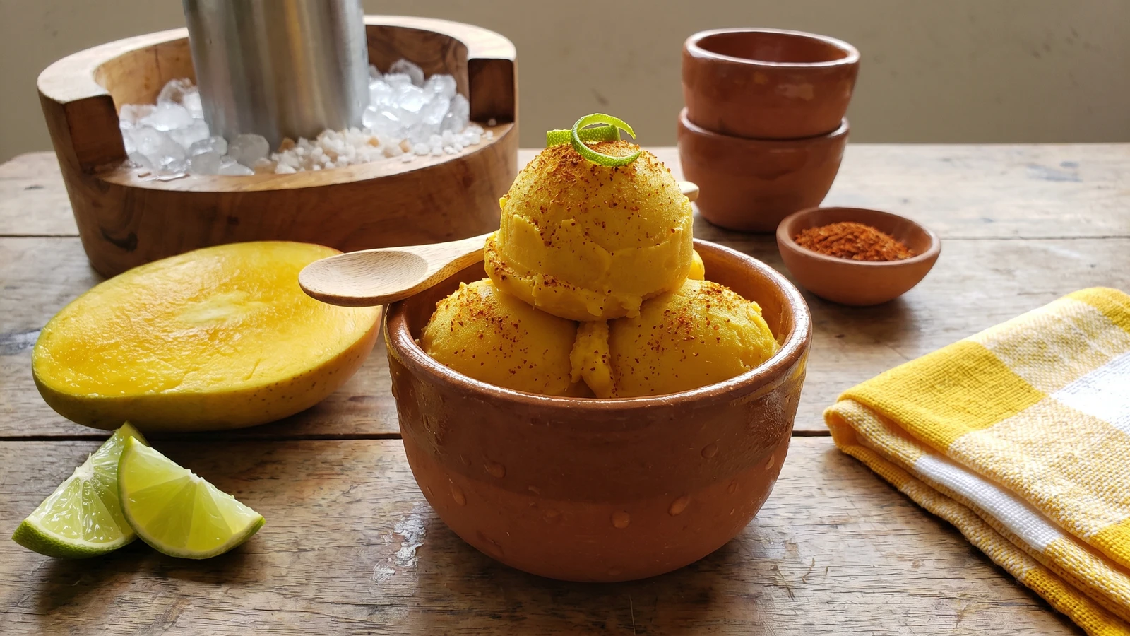 Helado de Mango Ataulfo Sinaloense