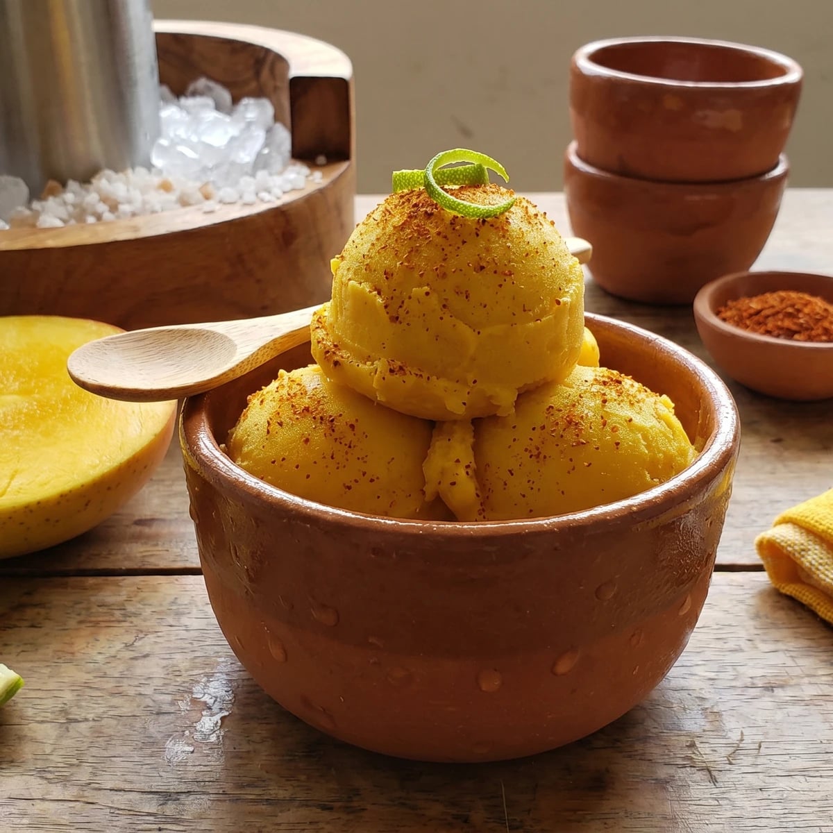 Helado de Mango Ataulfo Sinaloense