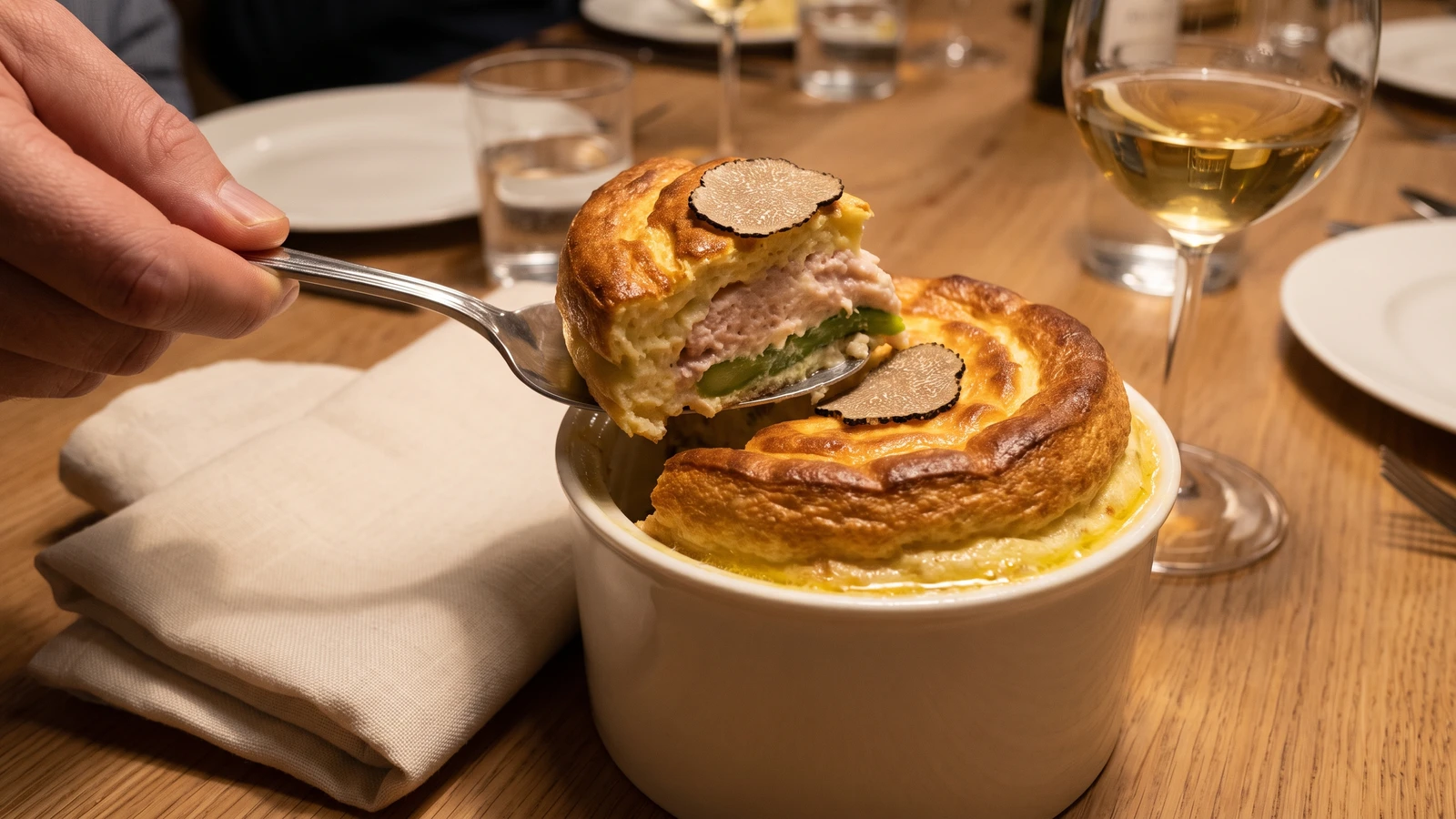 Soufflé de Jambon Alexandra