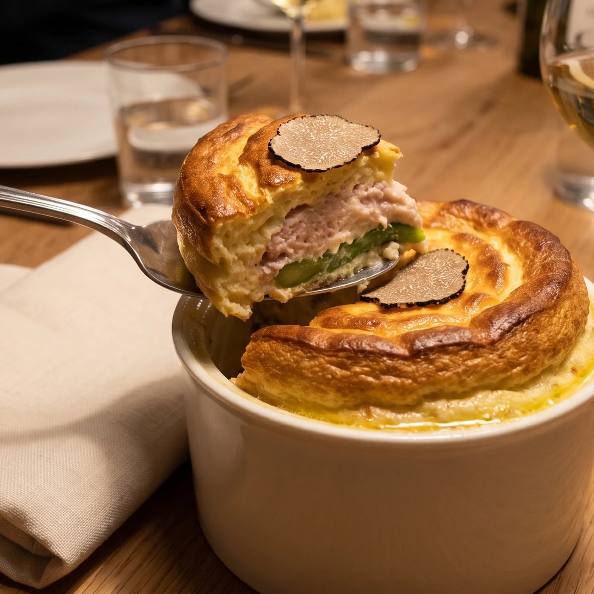 Soufflé de Jambon Alexandra