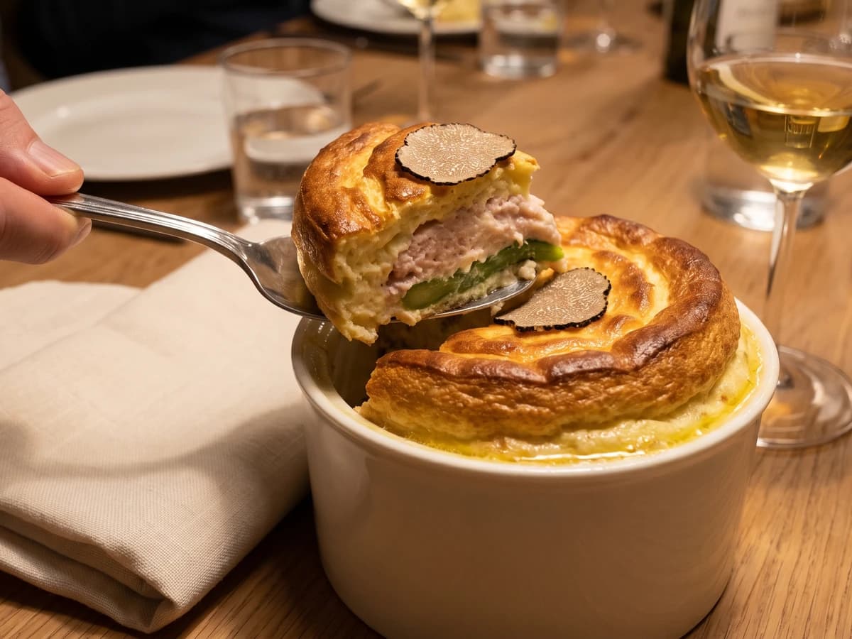 Soufflé de Jambon Alexandra - Chef Juliette