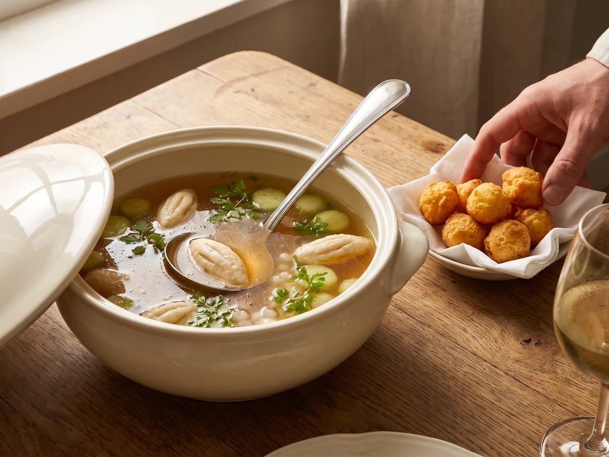 Consommé Doria - Chef Juliette