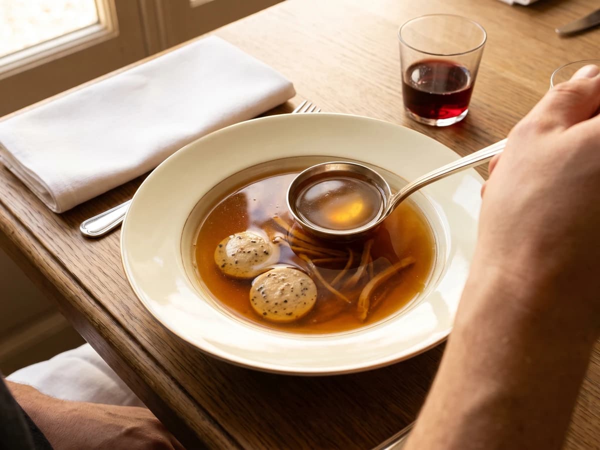Consommé Castellane - Chef Juliette