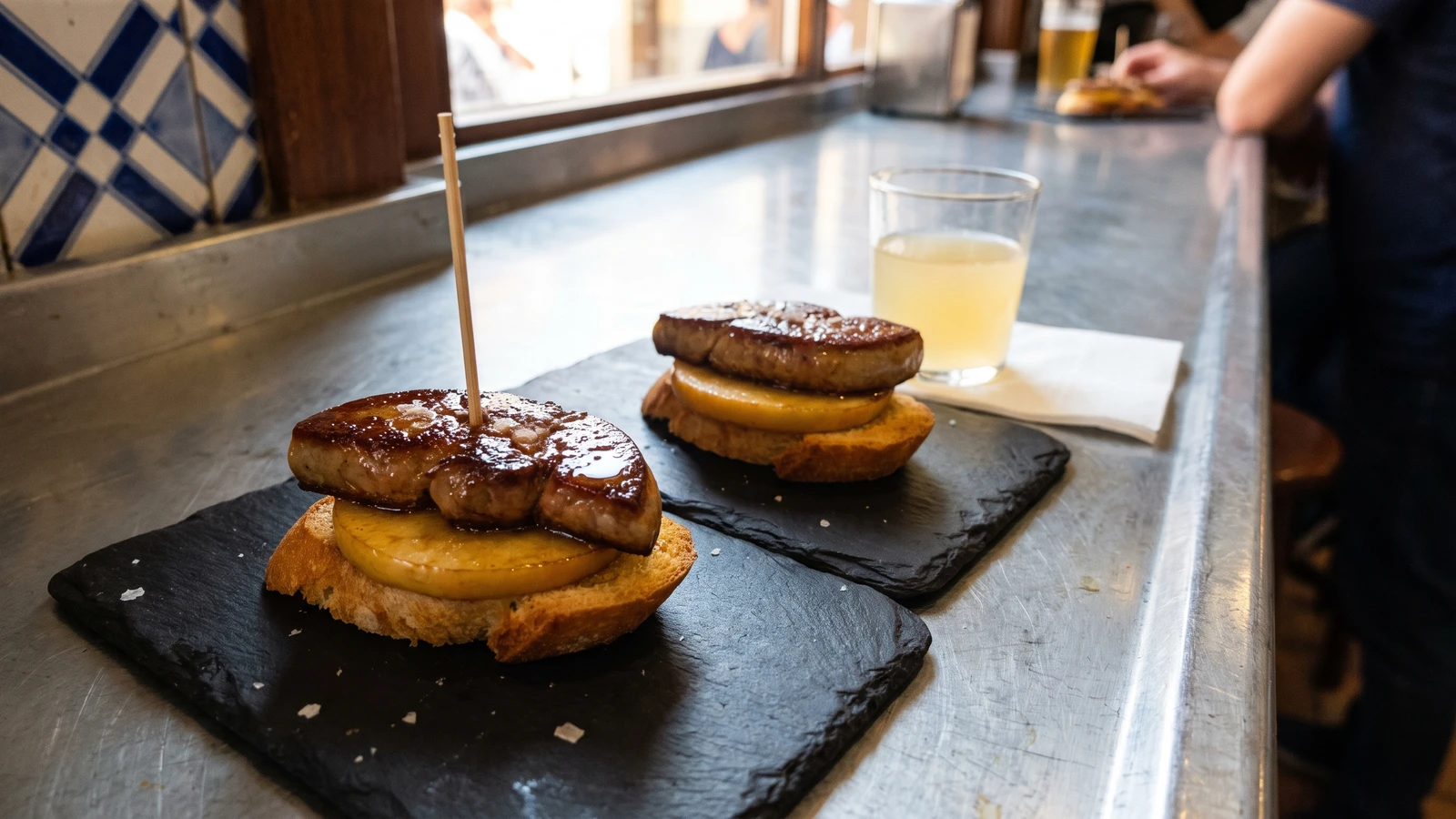 Foie a la Plancha con Manzana