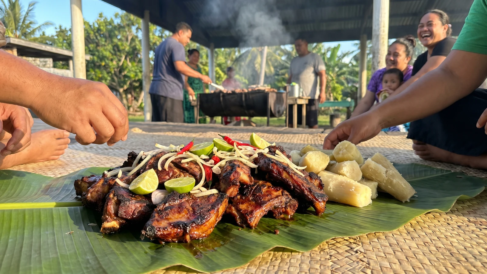 Sipi (Tongan Grilled Mutton Flaps)