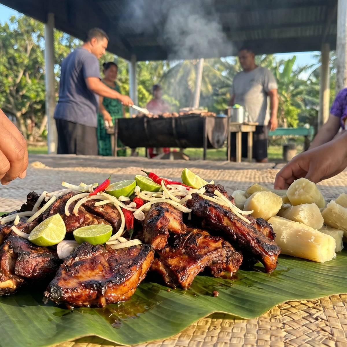 Sipi (Tongan Grilled Mutton Flaps)