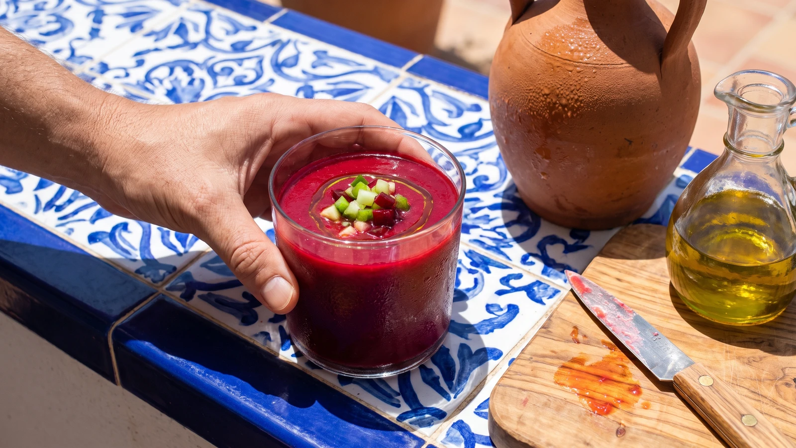 Gazpacho Andaluz de Remolacha