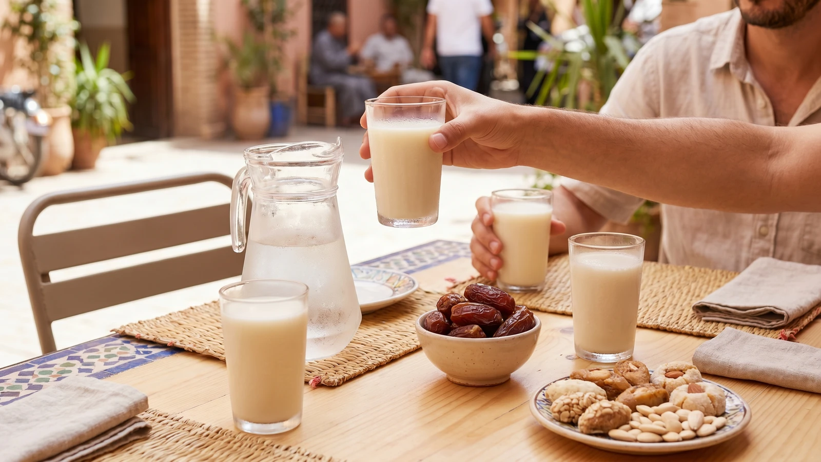 Lait d'Amande (حليب اللوز)
