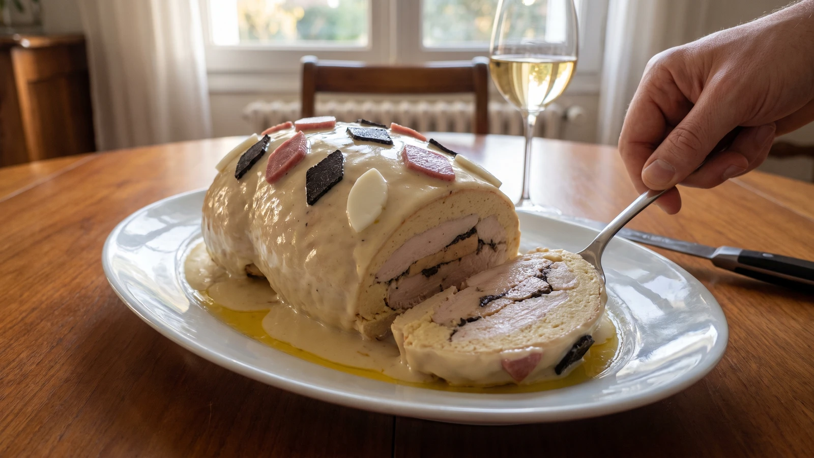 Poularde Soufflée