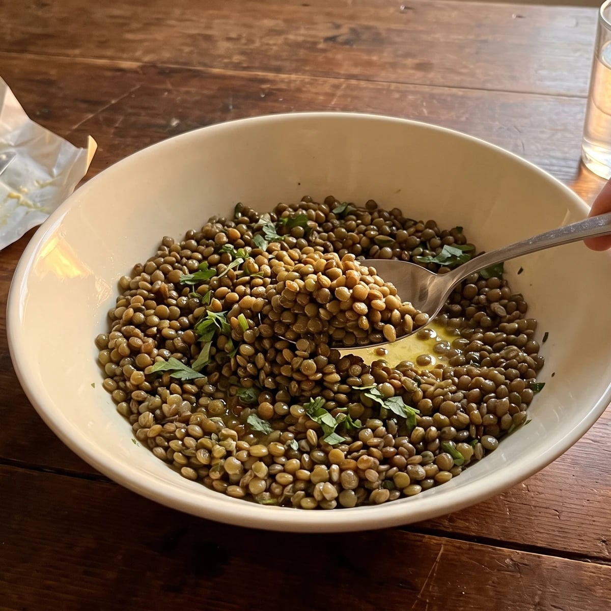 Lentilles au Beurre