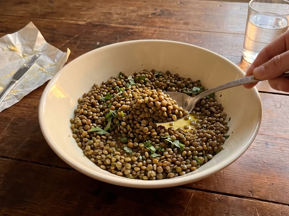 Lentilles au Beurre - Chef Juliette