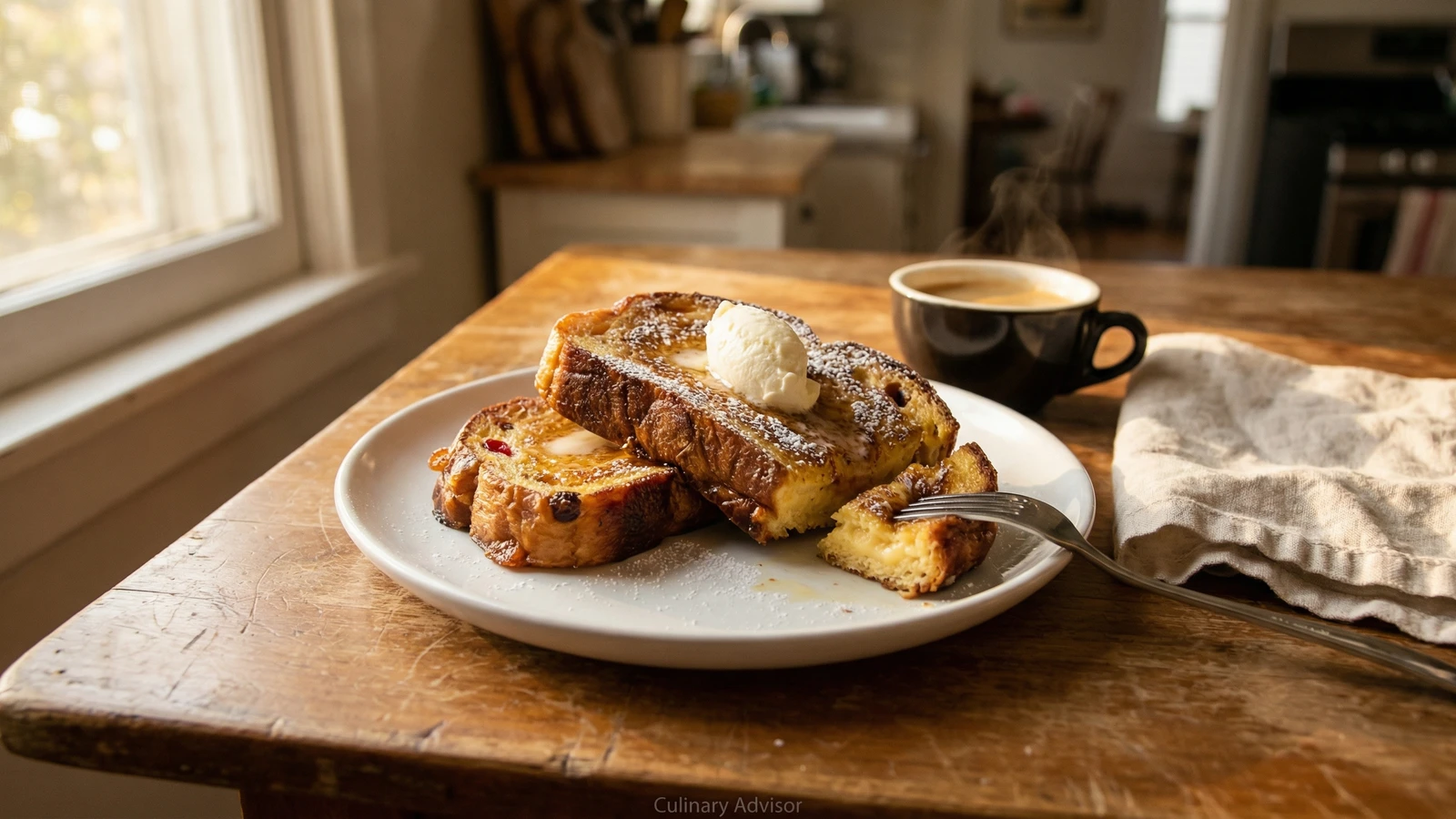 French Toast al Panettone