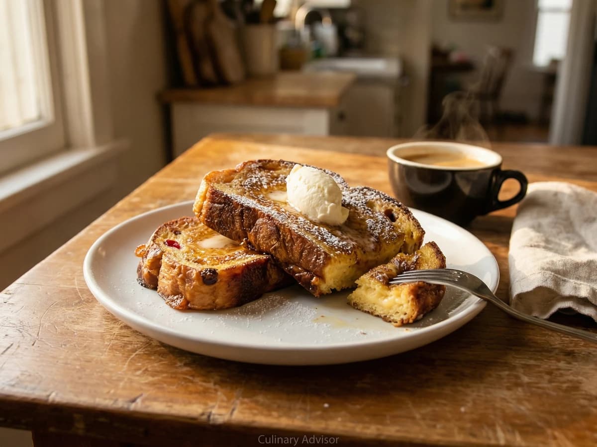 French Toast al Panettone