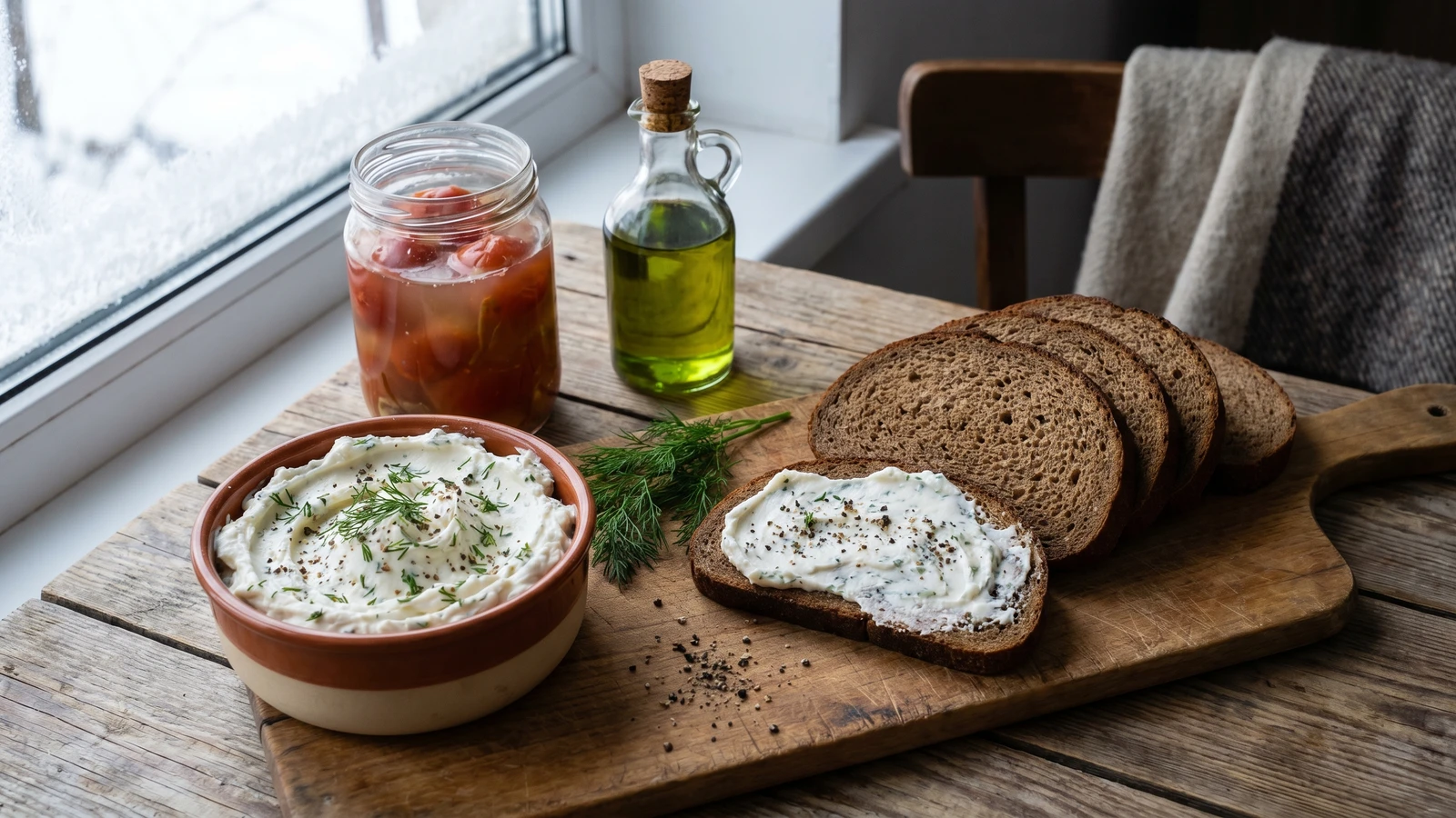 Namazka zi Sala (намазка зі сала, salo-garlic spread)
