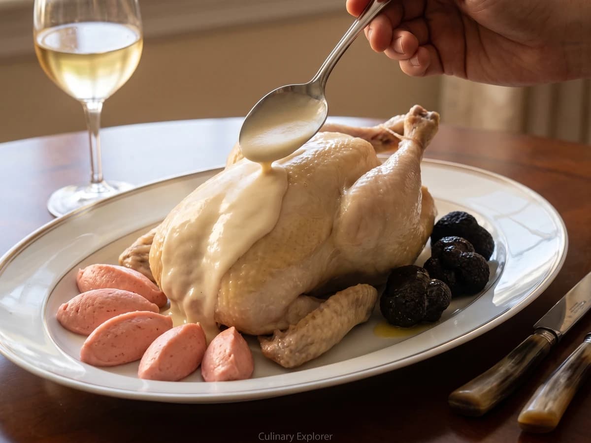 Poularde à la Monte Carlo - Chef Juliette