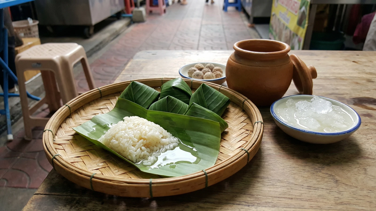 Fermented Sweet Rice (Khao Mak)
