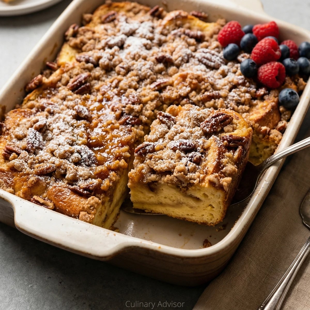 Overnight Baked French Toast