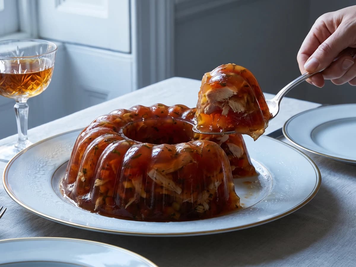 Gelee de Volaille à la Napolitaine - Chef Juliette