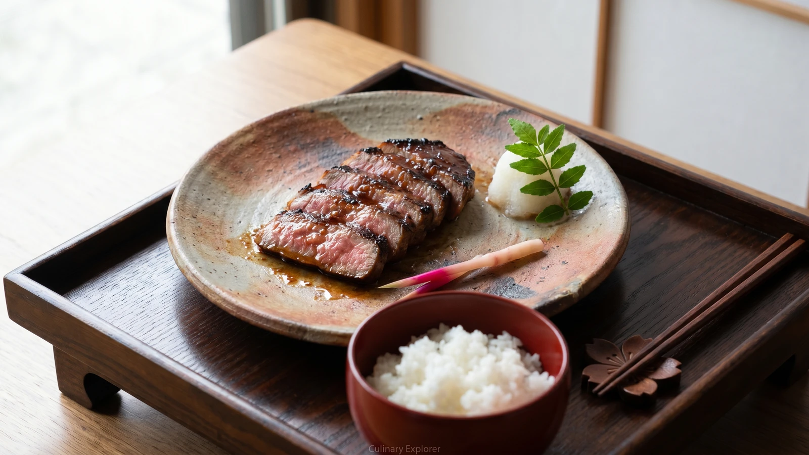 Miso-Marinated Grilled Beef (牛の味噌漬け焼き, Gyū no Misozuke-yaki)