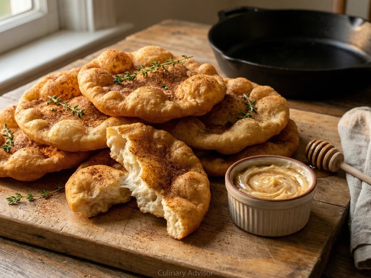 Cajun Spiced Fry Bread