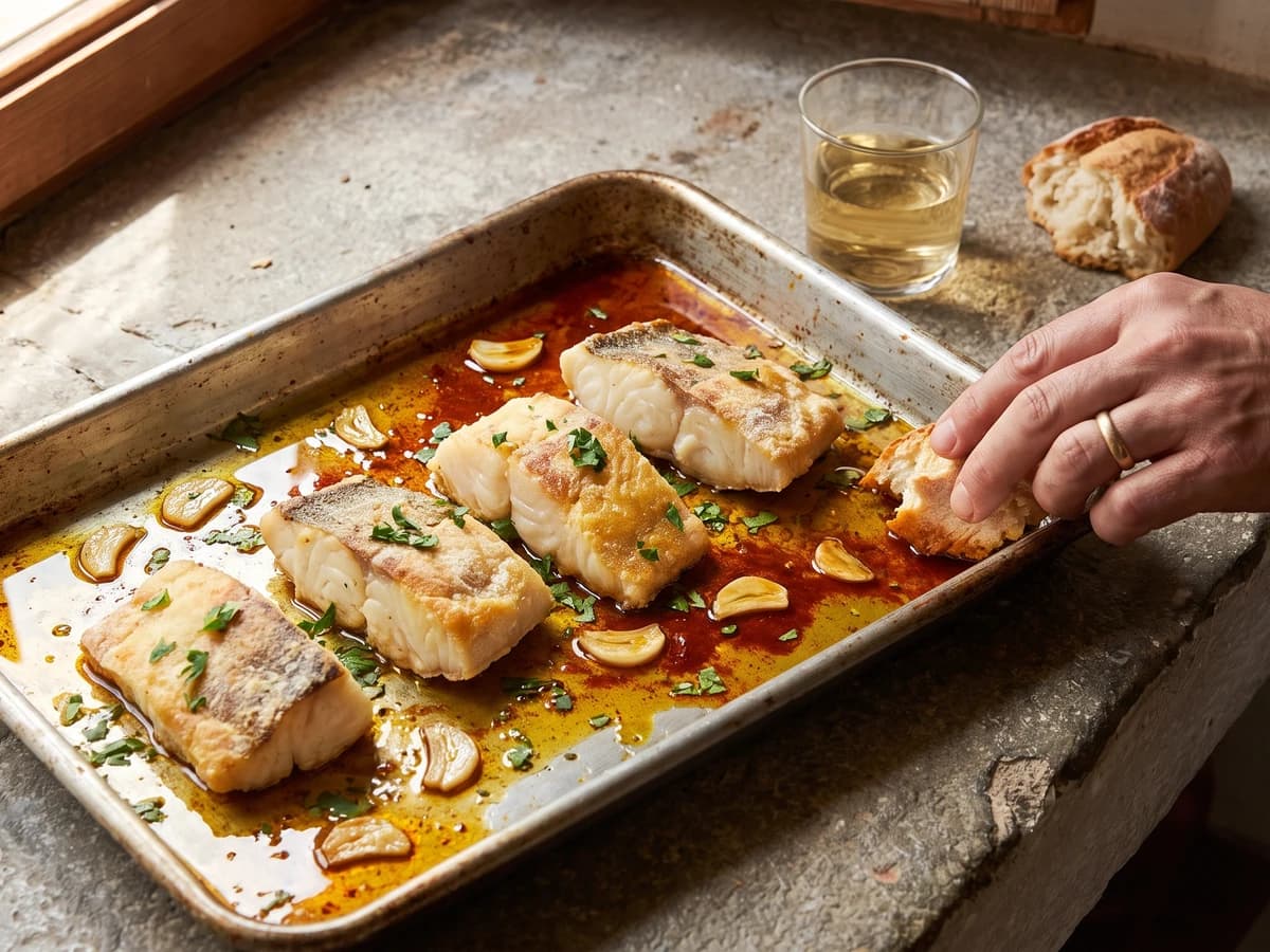 Bacallà a la Llauna - Chef Isabel