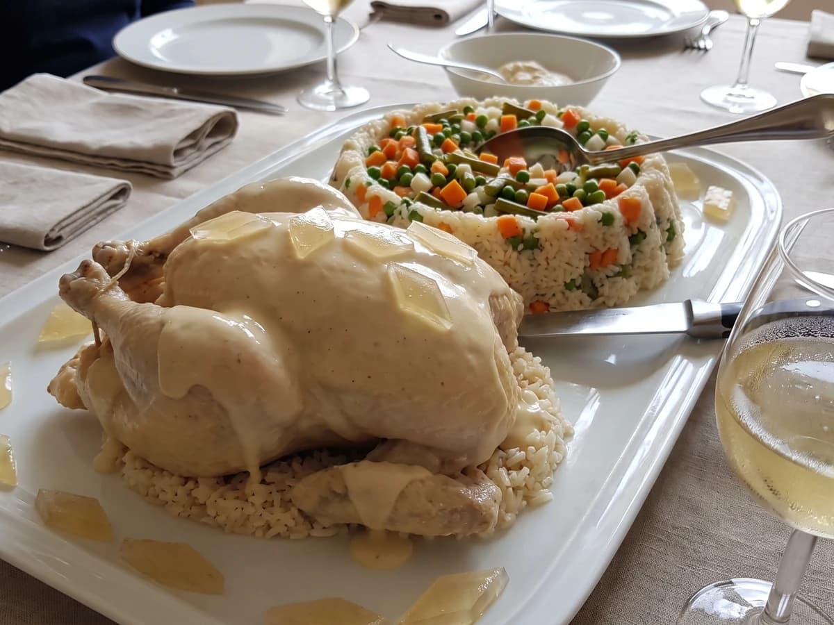 Poularde à la Neva - Chef Juliette