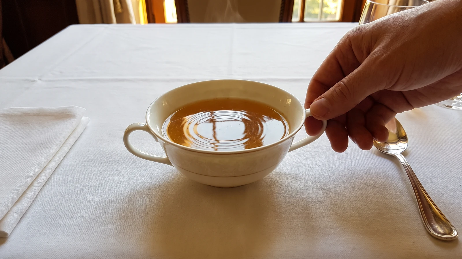 Consommé à l’Essence de Céleri
