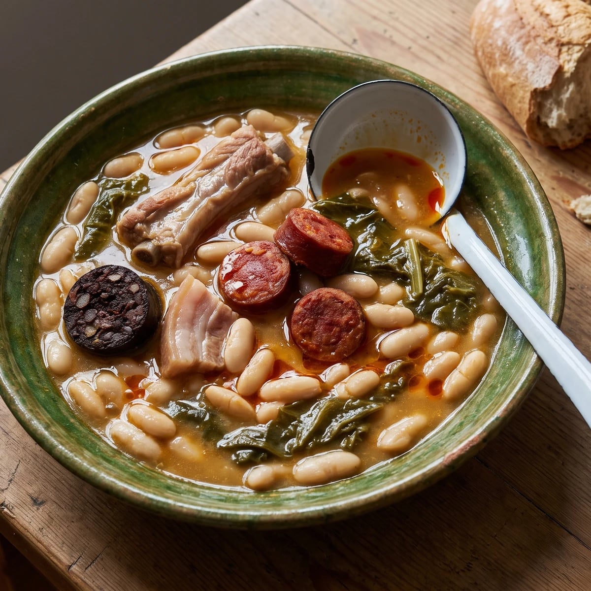 Cocido Montañés (Cantabrian White-Bean Stew)