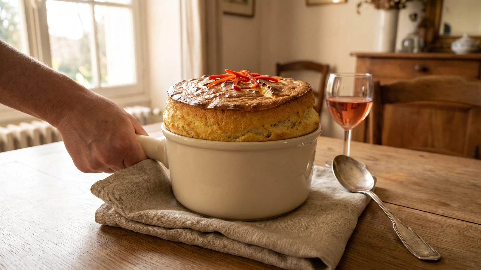 Soufflé de Jambon Carmen