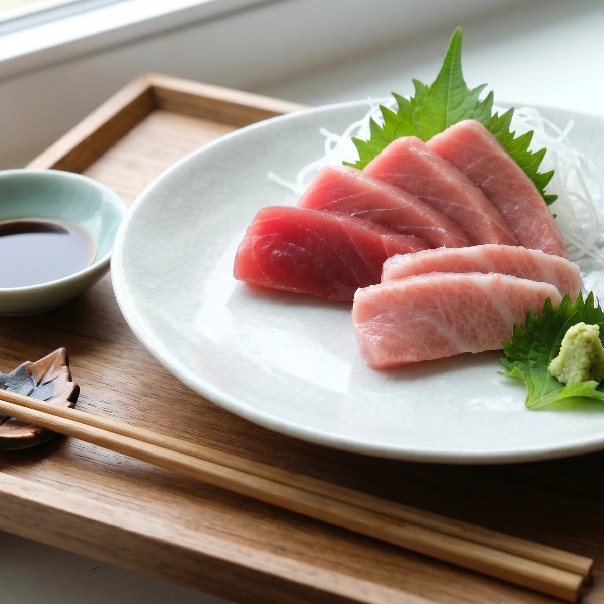 Maguro Sashimi (鮪の刺身)