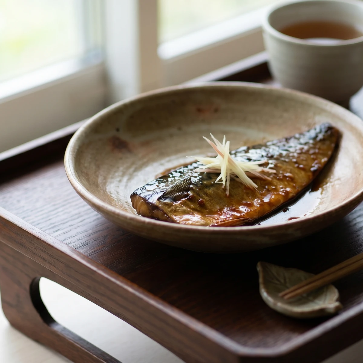 Miso-Simmered Mackerel (鯖の味噌煮, Saba no Misoni)