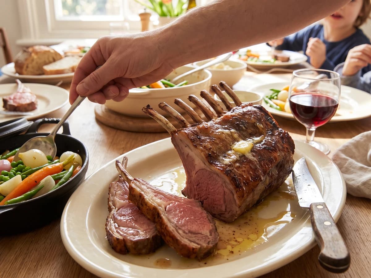 Carré d’Agneau Printanier - Chef Juliette