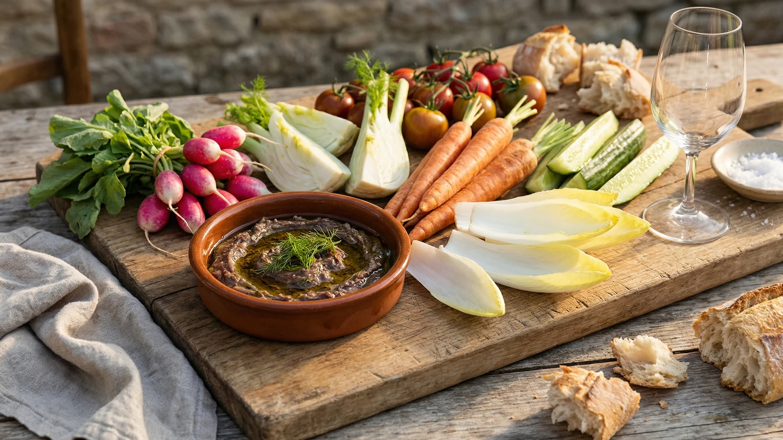 Anchoïade with Seasonal Crudités