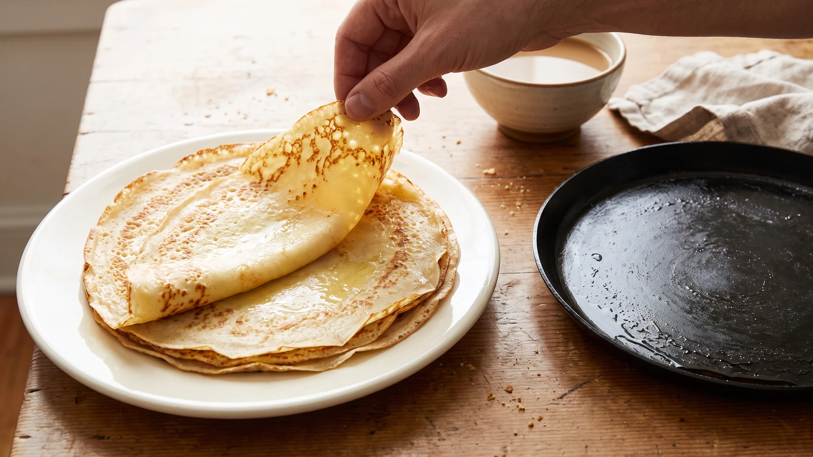 Pancakes à la Parisienne