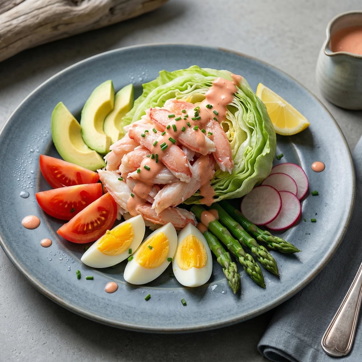 Dungeness Crab Louie Salad
