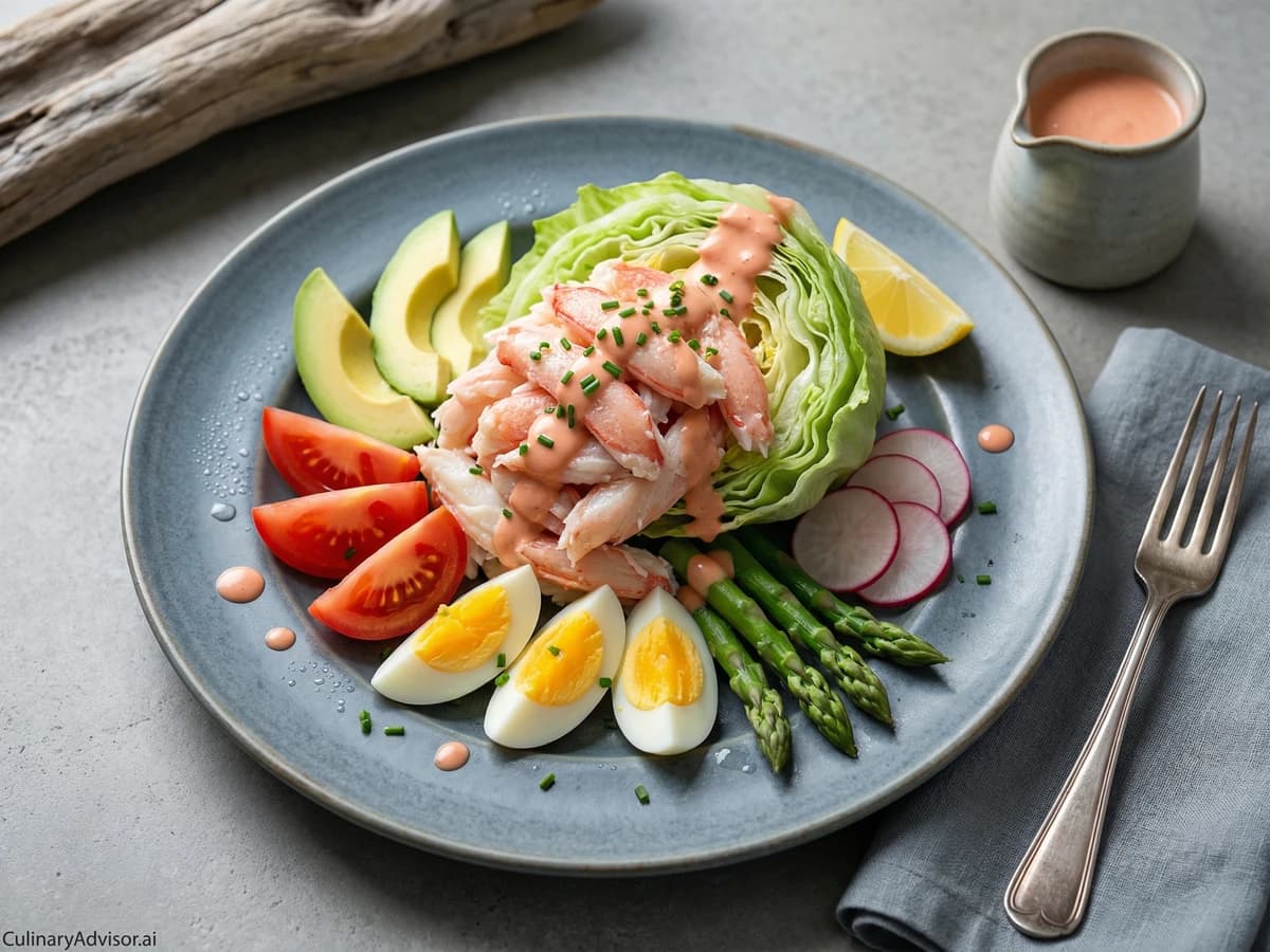 Dungeness Crab Louie Salad