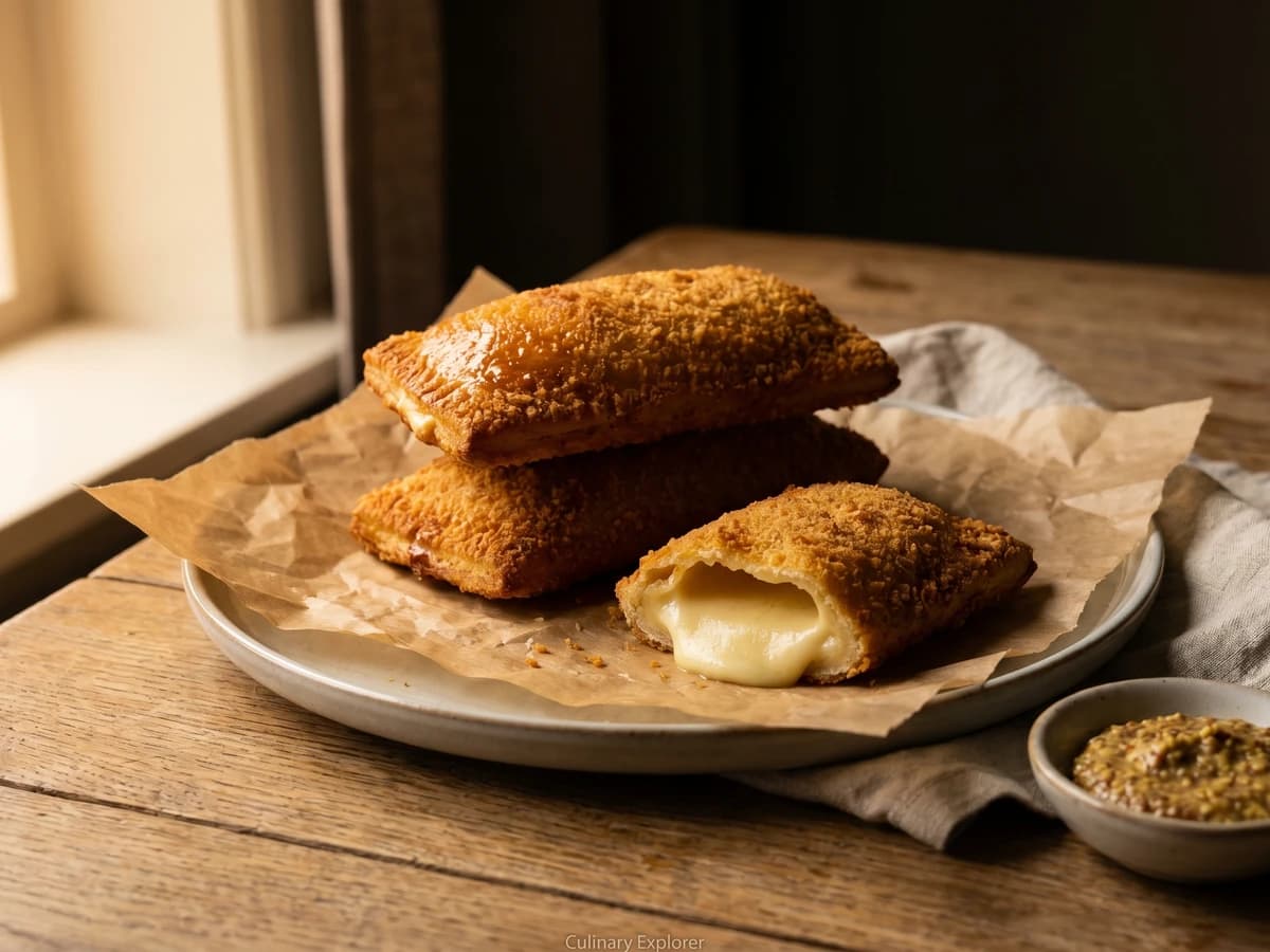Kaassoufflé (Dutch Fried Cheese Pastry) - Chef Joost