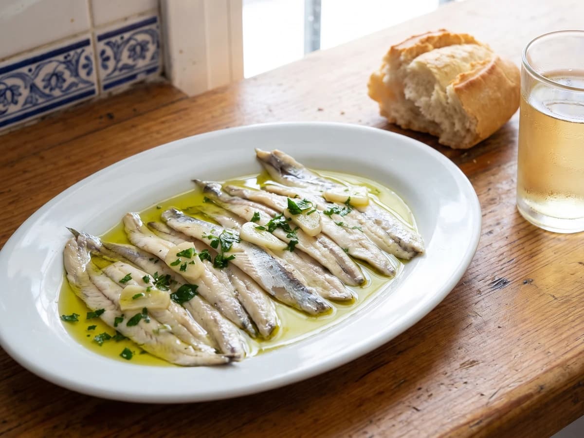 Boquerones en Vinagre Malagueños - Chef Isabel