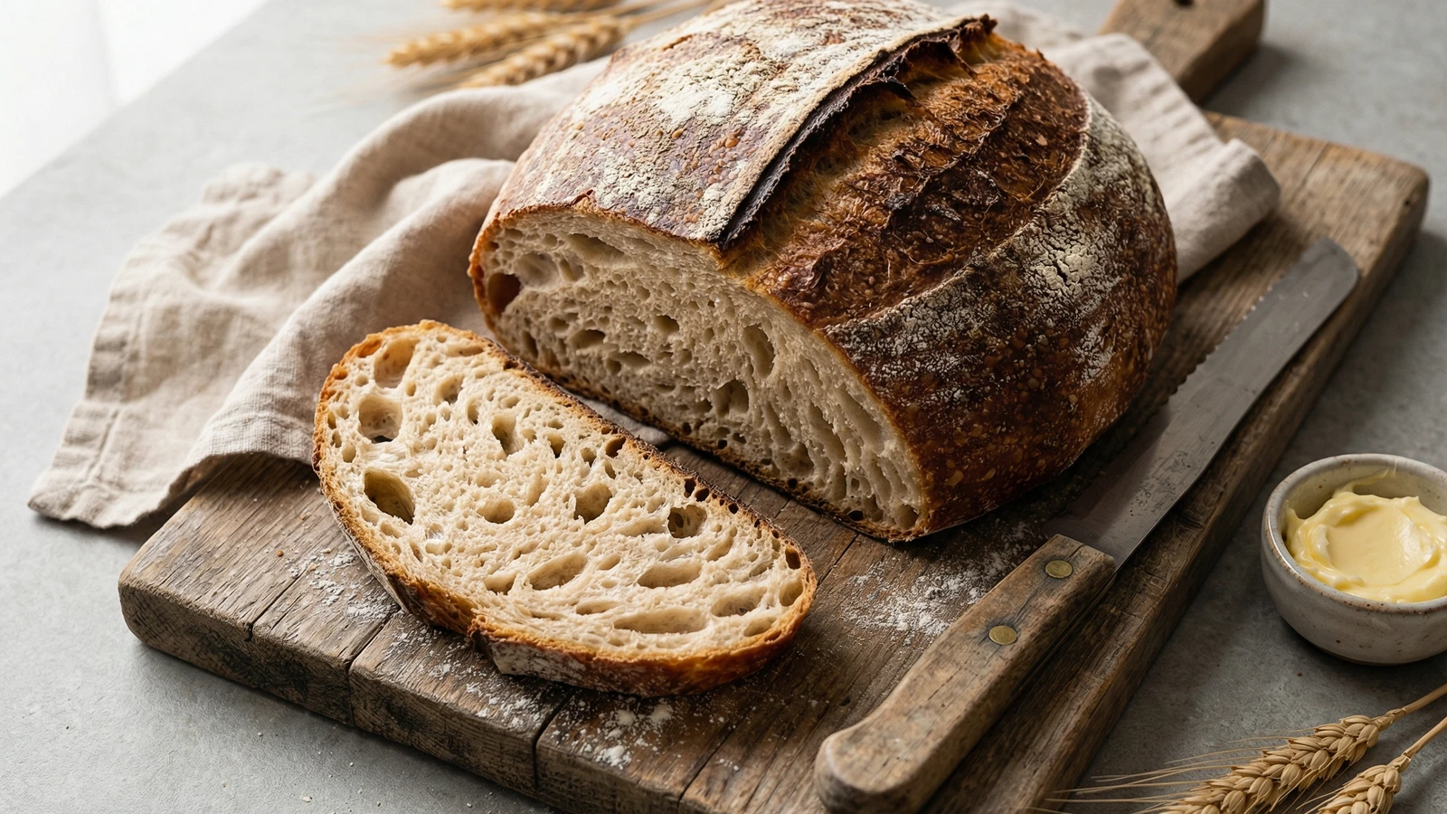 No-Knead Dutch Oven Bread