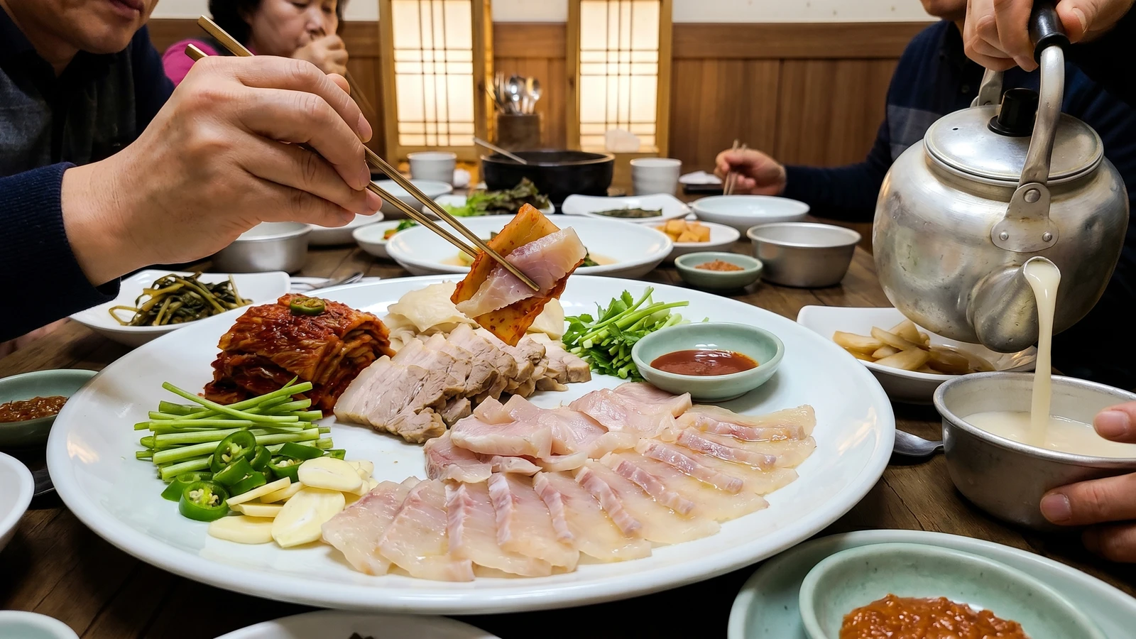 Hongeo-hoe (Fermented Raw Skate)