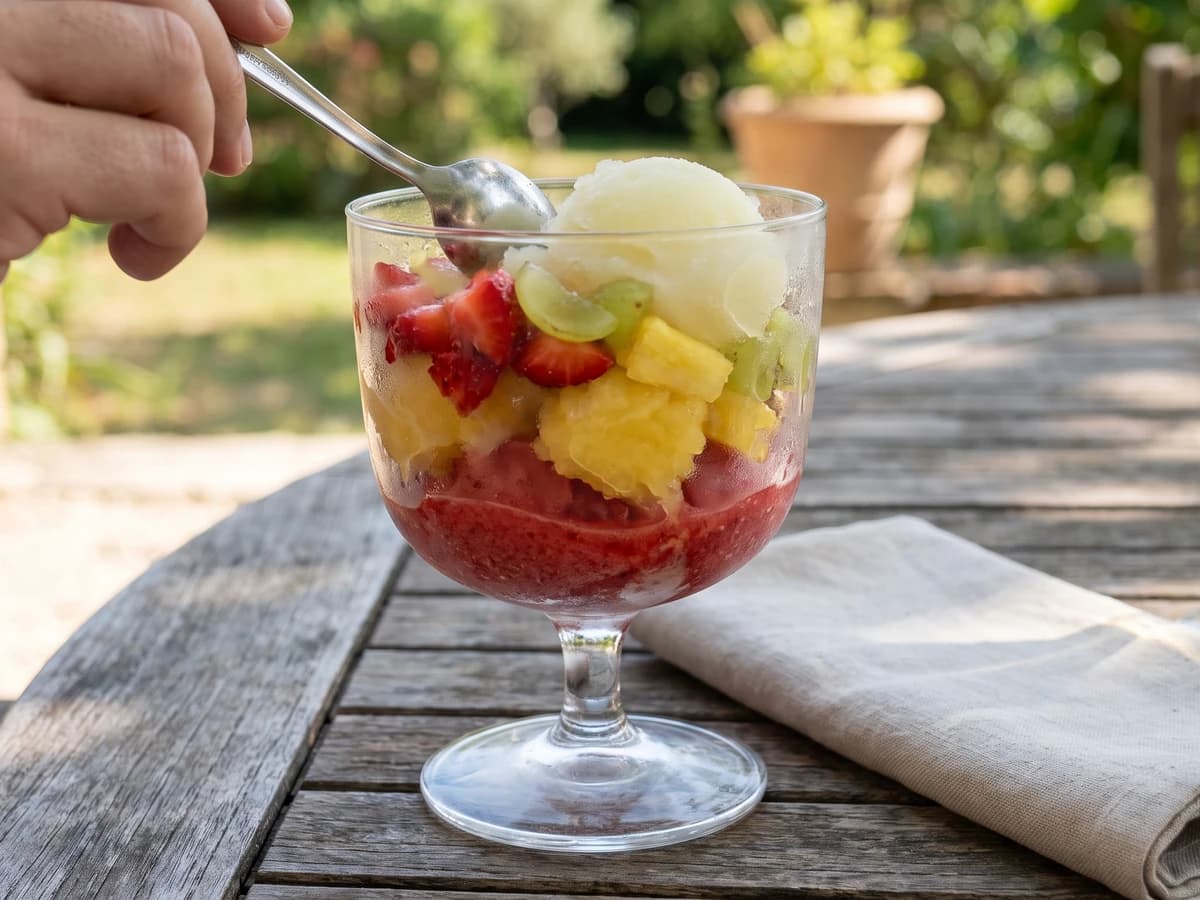 Coupes Tutti-Frutti - Chef Juliette