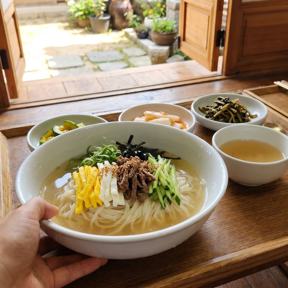 Andong Geonjin-guksu (Rinsed Banquet Noodles)