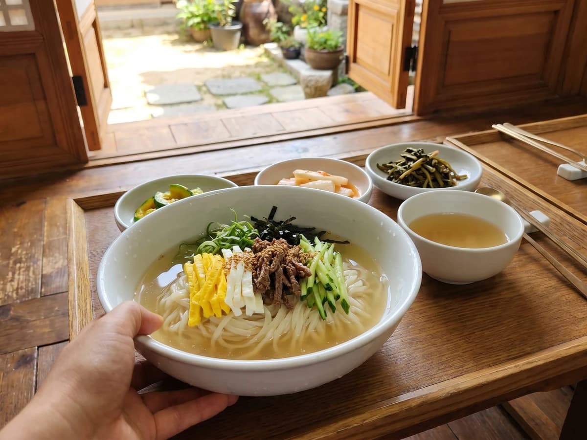 Andong Geonjin-guksu (Rinsed Banquet Noodles)