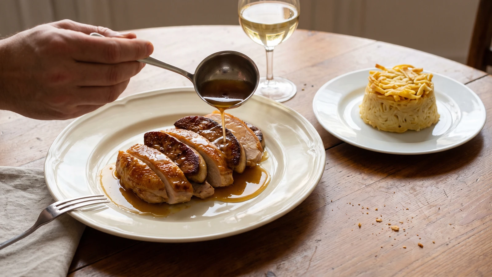 Poularde Rossini