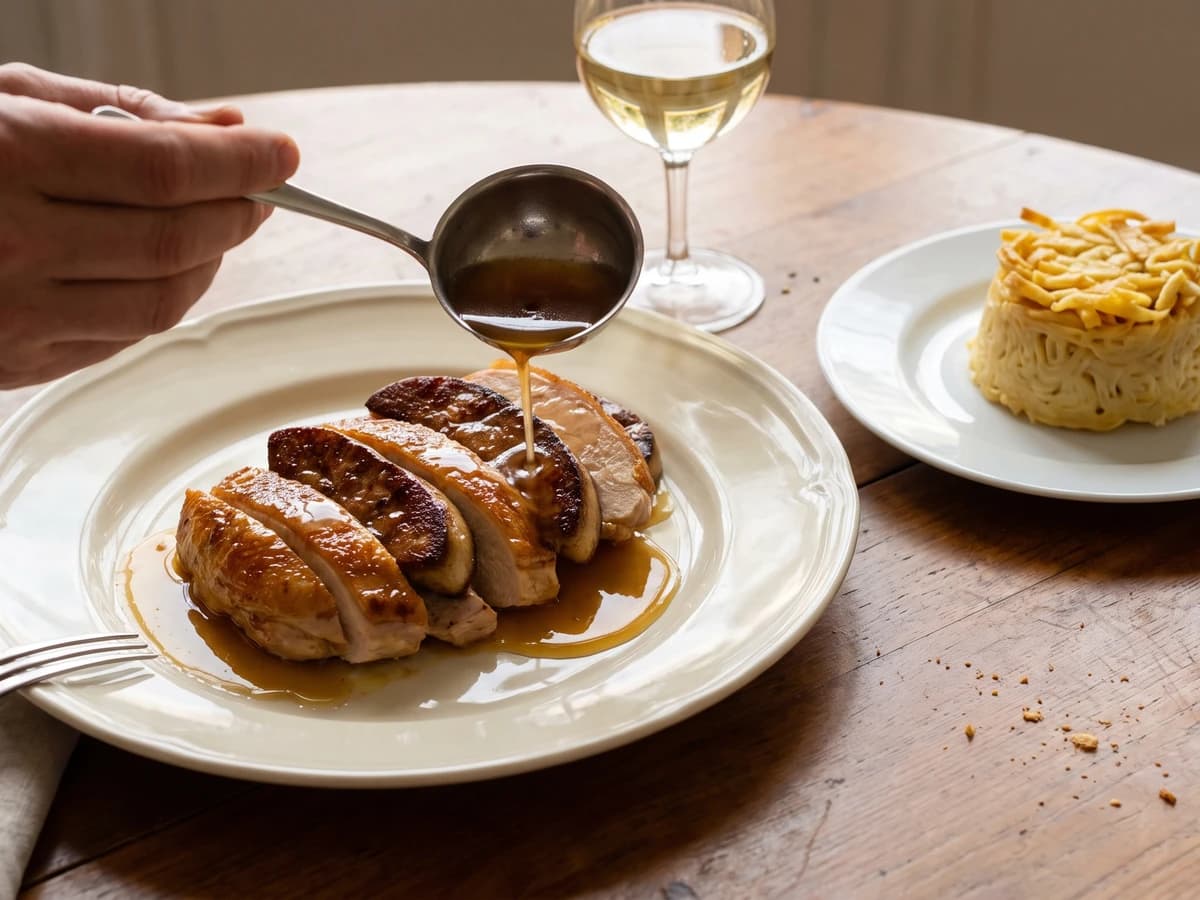 Poularde Rossini - Chef Juliette