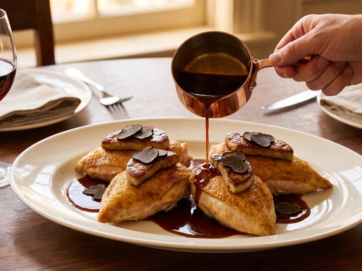 Suprêmes de Volaille Rossini - Chef Juliette