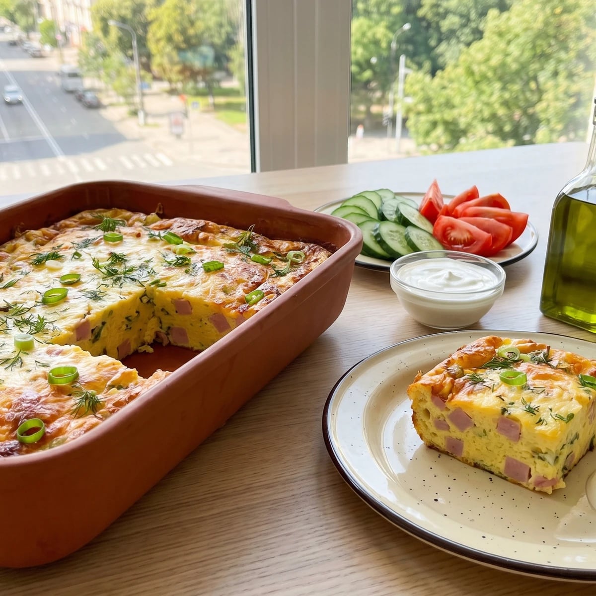 Snidankova Zapikanka (сніданкова запіканка, egg bake)