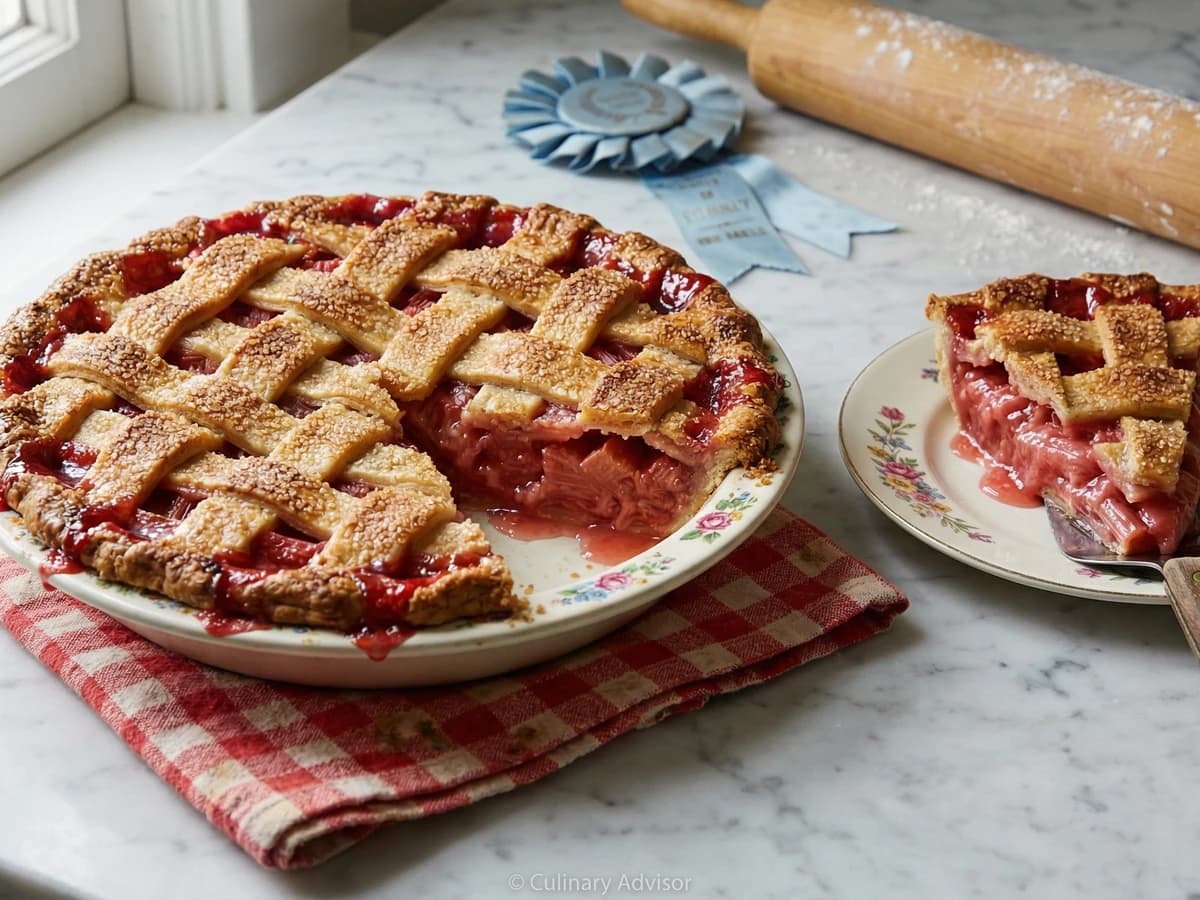 Nebraska Rhubarb Pie