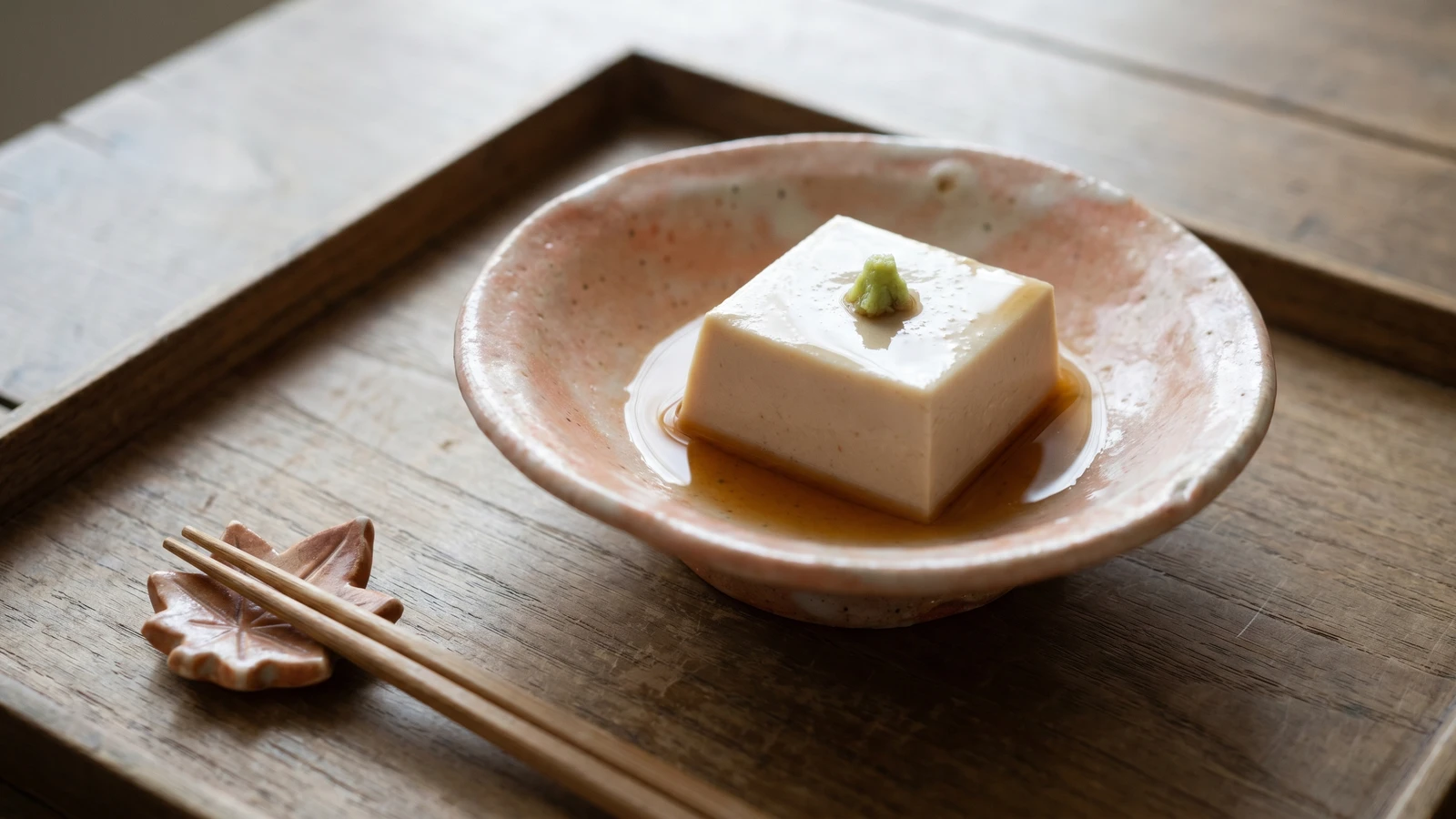 Sesame Tofu (胡麻豆腐, Goma-dofu)