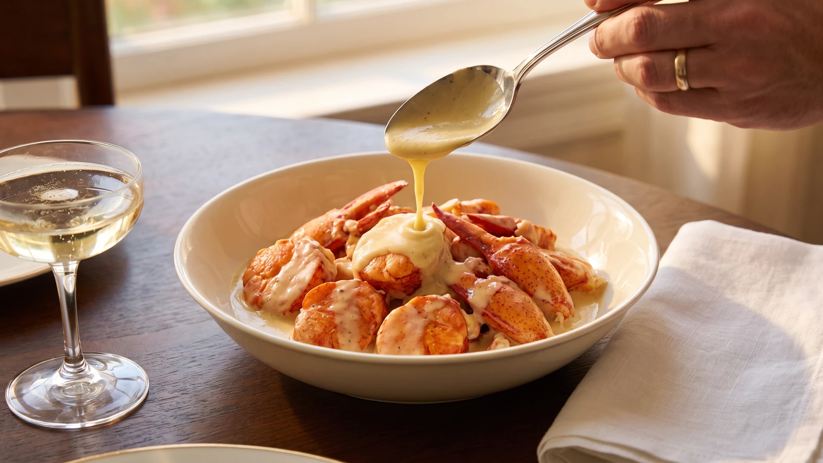 Homard à la Crème